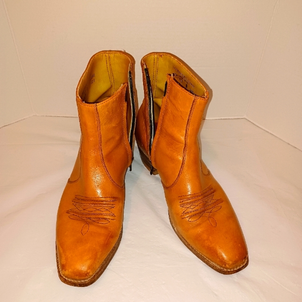 Men's Distress Western Boots